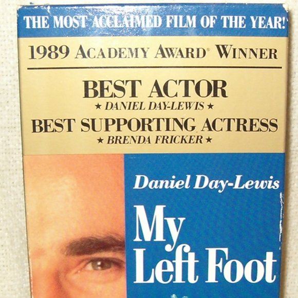 Vintage Movie, My Left Foot, Academy Award Winner, VCR Movie, Classic VHS Movie - Picture 3 of 6